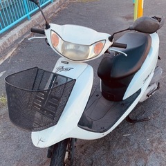 Honda DIO AF62 スクーター　原付　白　ホワイト