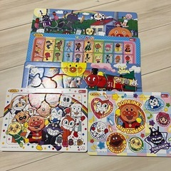 アンパンマン　知育　パズル　５枚　ひらがな