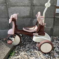 iimo 折りたたみ式　三輪車　取扱説明書付き