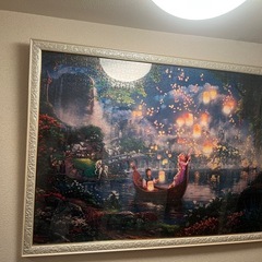 ジグソーパズル　完成品　ラプンツェル