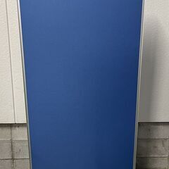 2台あり パーテーション 間仕切り 衝立 青 オフィス 事務所 ...