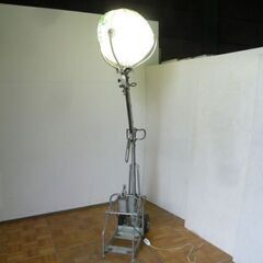 【中古】NISHIO ニシオ ミニムーンテラスター LED 照明 バルーン照明 100V 投光器 作業 現場 建設 照明機器の画像
