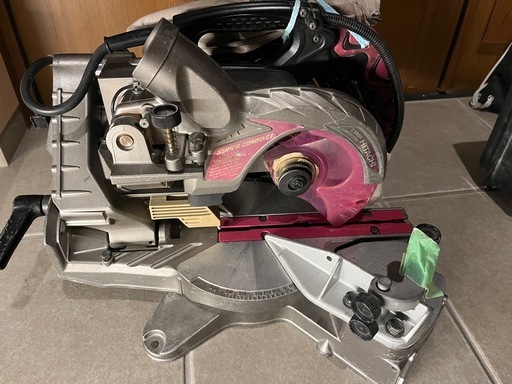 日立レーザー付スライドマルノコ165mmC6RSH