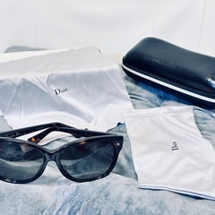 美品Aランク傷汚れなし！Dior sunglassディオールサングラス見痩せ小顔作り男女兼用の画像