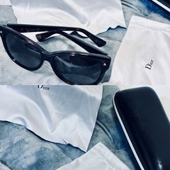 美品Aランク傷汚れなし！Dior sunglassディオールサングラス見痩せ小顔作り男女兼用の画像