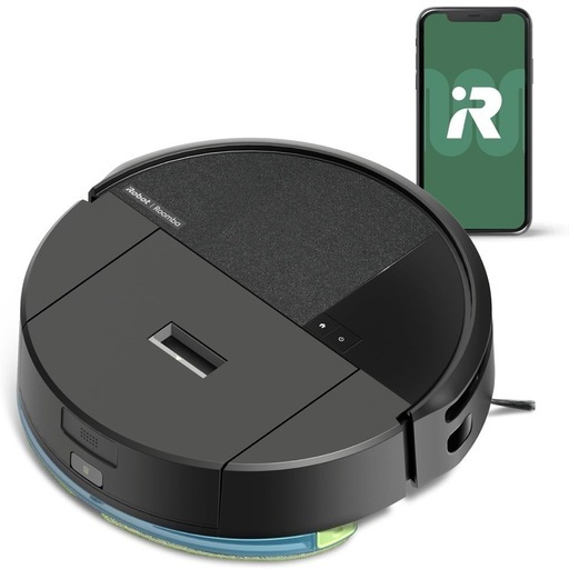 元値59798円 最新モデル メーカー保証有 新品  掃除機＆水拭き iRobotルンバ（Roomba）205 DustCompactor Combo ロボット (ロボット掃除機) アイロボット（iRobot）【水拭き/両用/ゴミ圧縮機能付きダスト容器/日本の住宅向けに開発/LiDARナビゲーション/パワーリフト吸引/スマートスクラブ対応/マッピング 掃除経路確認/アプリ操作/落下防止/amazon.co.jp購入時12ヶ月保証/L121060】ブラック