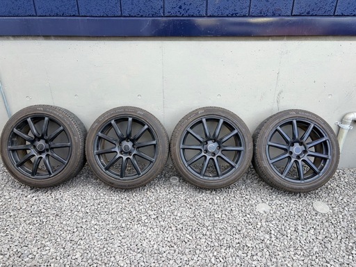 購入特典あり 送料無料 サマータイヤホイールセット 225/45R18 95W XL ヨコハマ ブルーアース RV03 ウェッズ クレンツェ シンティル168エボ 18-7.5J