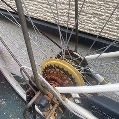 自転車　ママチャリの画像