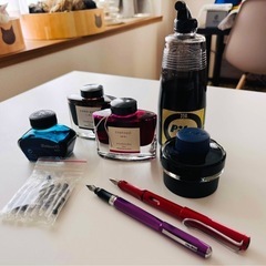 【中古】万年筆&インクセット
