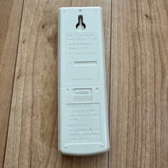 パナソニック A75C3803 Panasonic リモコン エアコン 除菌済みの画像