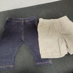 値下げしました。子どもズボン7枚セットの画像