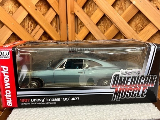 【愛品館江戸川店】1/18 シボレー インパラ 1967年 SS427 ID:112-051339-007