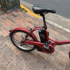 電動自転車 20インチ パナソニック BE-ELGL03R 赤 6.6ah