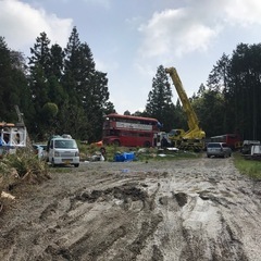 本物アンティークロンドンバスの画像