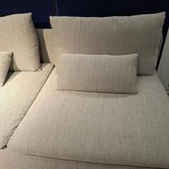 IKEA　ソーデルハムンソファー　4人掛けの画像