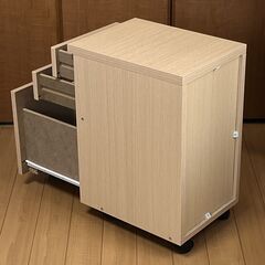 デスクワゴン サイドワゴン キャスター付き 美品 小学生 子供 引き出しの画像