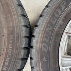 【4/23〜値下げ】スタッドレスタイヤ　ダンロップ　ウィンターマックス 175 65  R14の画像