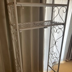 洗濯機　収納　上　ラックの画像