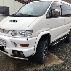 値下！平成11年　スペースギア4WD ディーゼル　リフトアップ　エンスタ　社外マフラーの画像