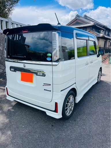 スズキスペーシアカスタムハイブリッドXSターボ令和1年2.5万キロ (はに  