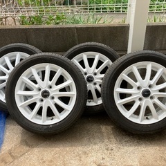 【値下げ】165/55R14(八分山夏タイヤ&アルミ)4本セッt
