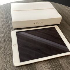 【美品】iPad Air2 ゴールド 64GB wifi+cel...