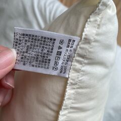 IKEAのduvetと枕のセットの画像