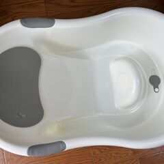 新生児用ベビーバス グレー 