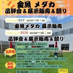 金魚・メダカ 展示販売会