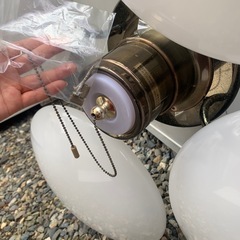 ナショナル 昭和レトロ 照明セットの画像