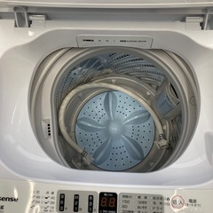 Hisense 2024年製高年式 洗濯機  ハイセンス 全自動洗濯機 5.5kの画像