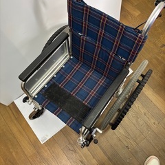 616 matsunaga 車椅子 ※パンクの画像