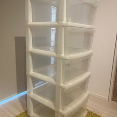 5段衣装ケースの画像