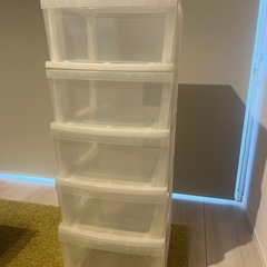 5段衣装ケース