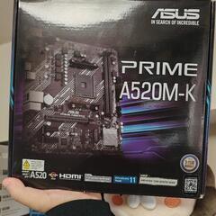 ASUS  A520 ryzen 対応マザーボード 