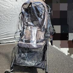 【美品】サイベックス メリオ カーボン グレー (純正レインカバー付) サイベックス メリオカーボン レインカバー付き