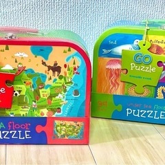 子供　おもちゃ　知育玩具　パズル　２セット　新品 未使用　未開封