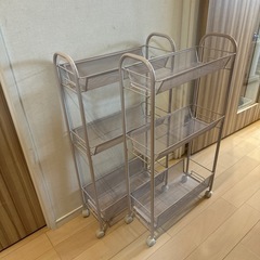 ほぼ新品 ニトリ　キッチンカート　キッチンワゴンの画像