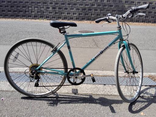 AQUA LUNG 自転車 クロスバイク 700C シマノ6段変速ギア 27インチ 初心者 通勤 通学 街乗り