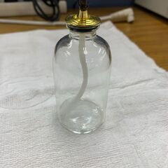 カメヤマ　オイルボトルランタン　ケース付き　アウトドアの画像