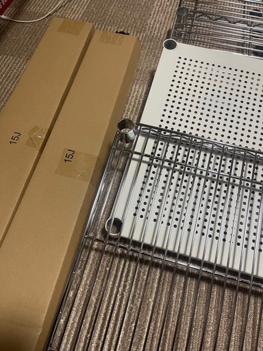 アイリス　オーヤマ　メタルラック120セット