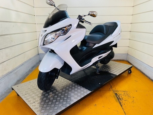 38895km ★始動動画あり★ スカイウェイブ CJ46A ビッグスクーター