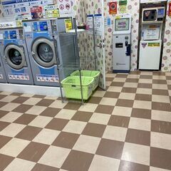 コインランドリーの清掃、お客様対応、とても簡単な作業です！時給1,000円の画像