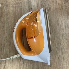 値下げしました！SANYO スチームアイロン A-CM31(D)オレンジの画像