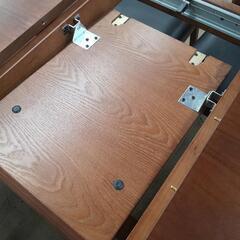 【大塚家具】伸縮ダイニング4点セットの画像