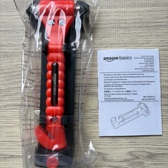 車 緊急脱出用 レスキューハンマー  新品・未開封　Amazonベーシックの画像