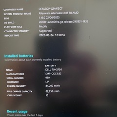 Alienware M16 R1 RTX 4060
の画像