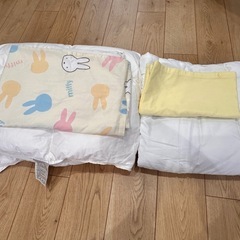 西川ミッフィお昼寝布団セット の画像