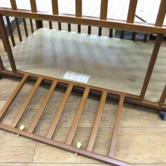 KATOJI ベビーベッド チャーミー 幅124.5×奥行78×高さ91.5cm キャスター付き カトージ 新生児 赤ちゃん ベビー用品 ベット 寝具 札幌市 厚別区の画像