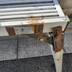 値下げ　アルミ洗車台　足場台の画像